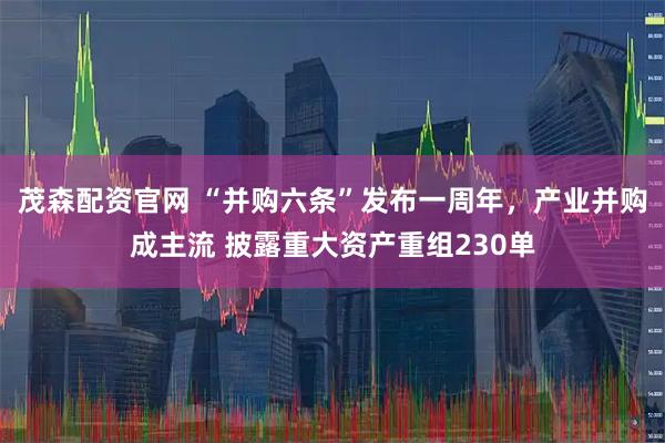 茂森配资官网 “并购六条”发布一周年，产业并购成主流 披露重大资产重组230单