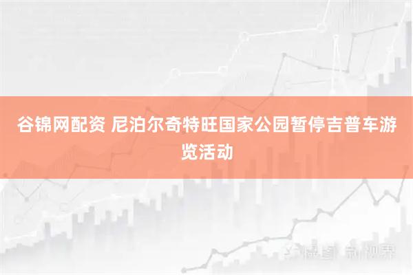 谷锦网配资 尼泊尔奇特旺国家公园暂停吉普车游览活动